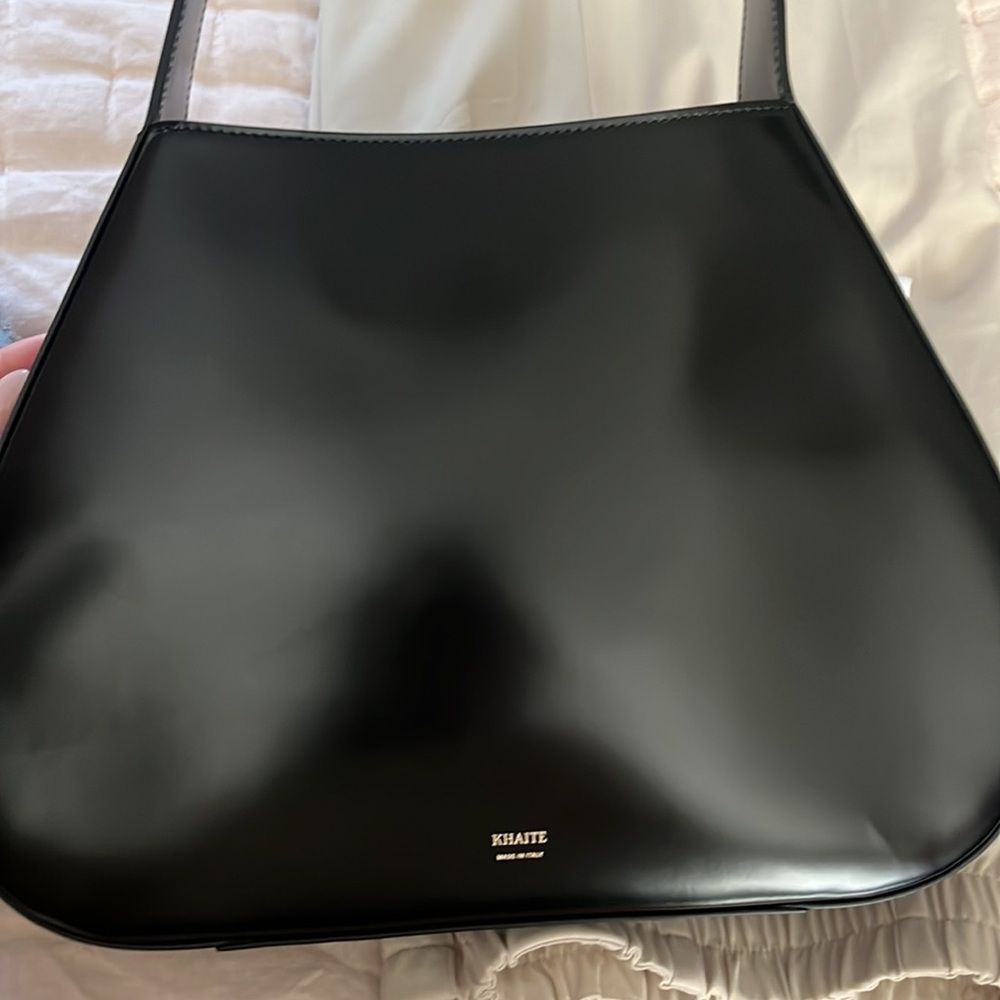 Khaite Engraved Logo Leather tote - Picture 12 of 17